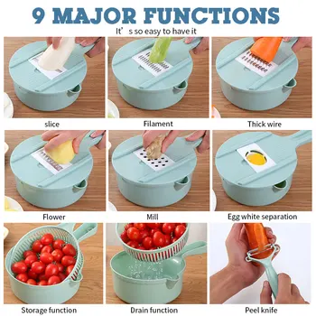 Kitchen Tools Accessories Mandoline Slicer Vegetable Slicer Potato Peeler Carrot Onion Grater multi-functional Vegetable Cutter
Kitchen Tools Accessories Mandoline Slicer Vegetable Slicer Potato Peeler Carrot Onion Grater multi-functional Vegetable Cutter