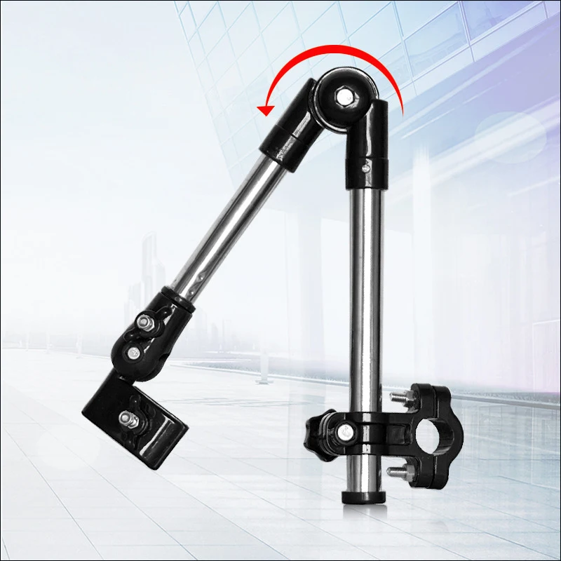 Description Picture 5 of itemAdjustable Mount Stand Baby Stroller Accessories Baby Stroller Umbrella Holder Multiused Wheelchair Parasol Shelf Bike Connector