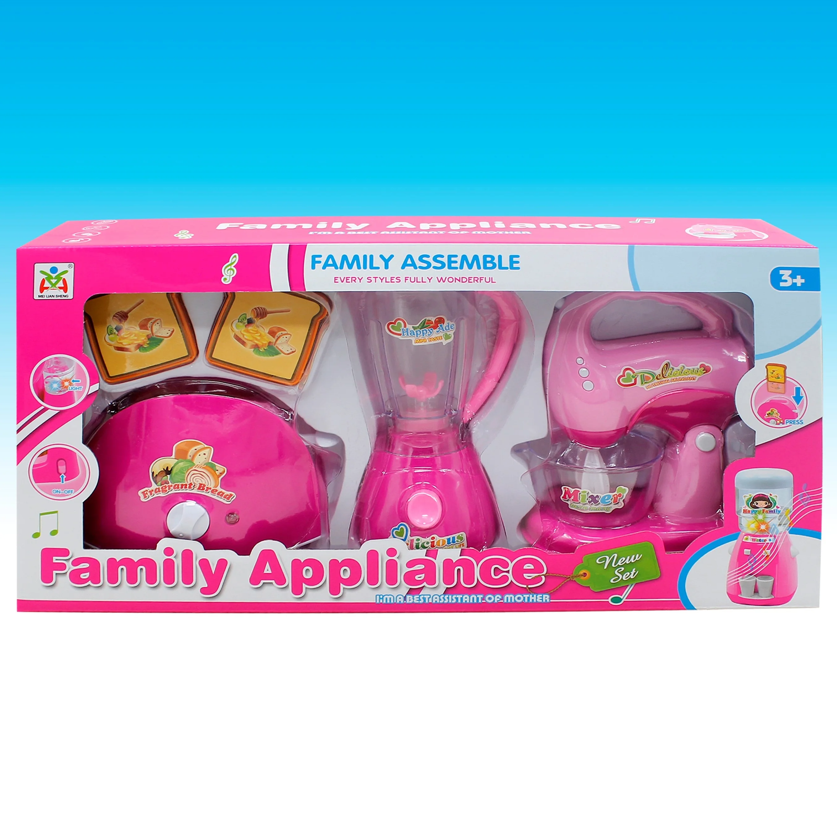 3 In 1 Breakfast Set Of Toaster Water Blender Mini Kitchen For Girls Boyse Eucational Kids Toys Play House Pretend Toys
3 In 1 Breakfast Set Of Toaster Water Blender Mini Kitchen For Girls Boyse Eucational Kids Toys Play House Pretend Toys