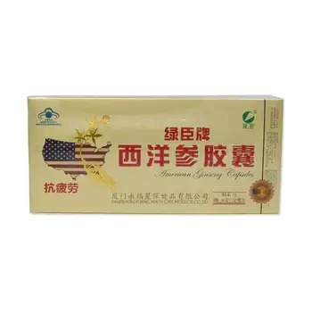 Lvchen Brand American Ginseng Capsule 0.5G/Grain * 12 Tablets/Box * 12 Boxes + Get a Box... Quantity Discounts
Lvchen Brand American Ginseng Capsule 0.5G/Grain * 12 Tablets/Box * 12 Boxes + Get a Box... Quantity Discounts