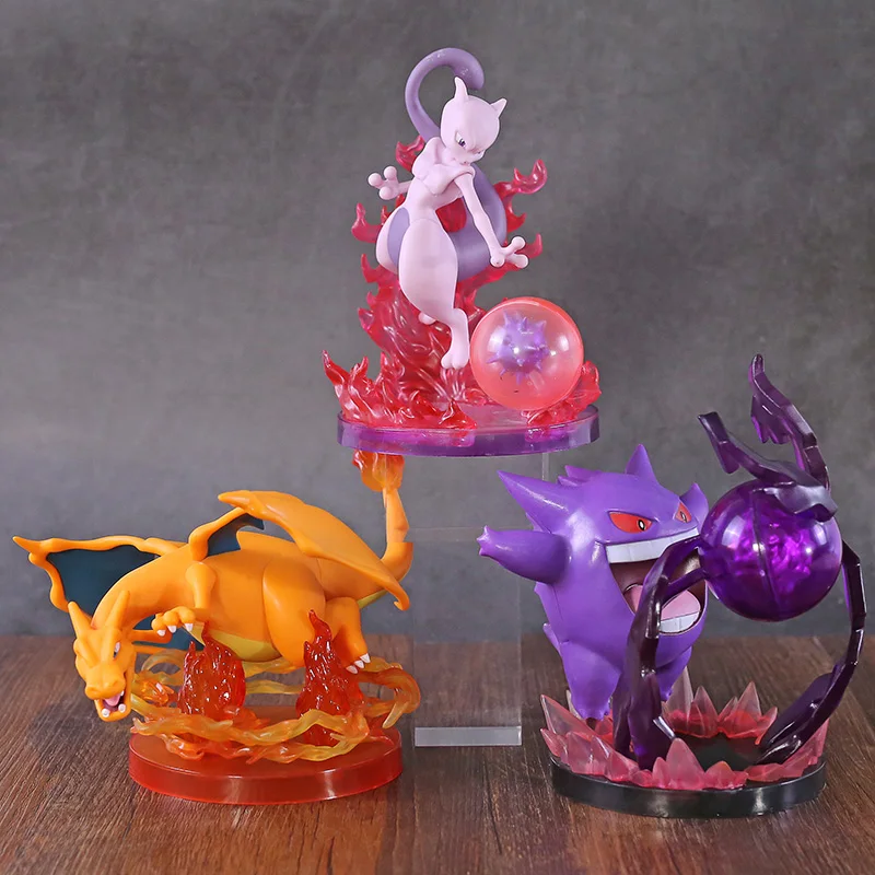 Monsters Center Mewtwo Gengar Charizard PVC Statue Figure Collectible Model Toy
Monsters Center Mewtwo Gengar Charizard PVC Statue Figure Collectible Model Toy