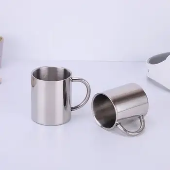 New Stainless Steel Mark Cup Mountaineering Camp Cup Double-layer Handle Cup Coffee Cup Customized
New Stainless Steel Mark Cup Mountaineering Camp Cup Double-layer Handle Cup Coffee Cup Customized