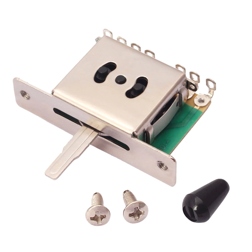 Toggle Switch 5 Positions Alloy Spare Parts For ST Electric Guitar Toggle Switch 5 Positions Alloy Spare Parts For ST Electric Guitar