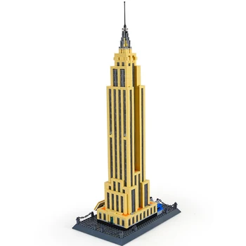 Wange 5212 Architecture Series The Empire State Building of New york Model DIY Building Blocks Toys for Children Christmas Gift 
Wange 5212 Architecture Series The Empire State Building of New york Model DIY Building Blocks Toys for Children Christmas Gift