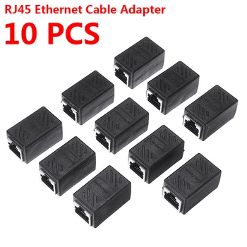 RJ45 Ethernet Cable Adapter Network Straight Connector Portable Female to Female Gold-plated IN-line Coupler Adapter Pohiks
RJ45 Ethernet Cable Adapter Network Straight Connector Portable Female to Female Gold-plated IN-line Coupler Adapter Pohiks