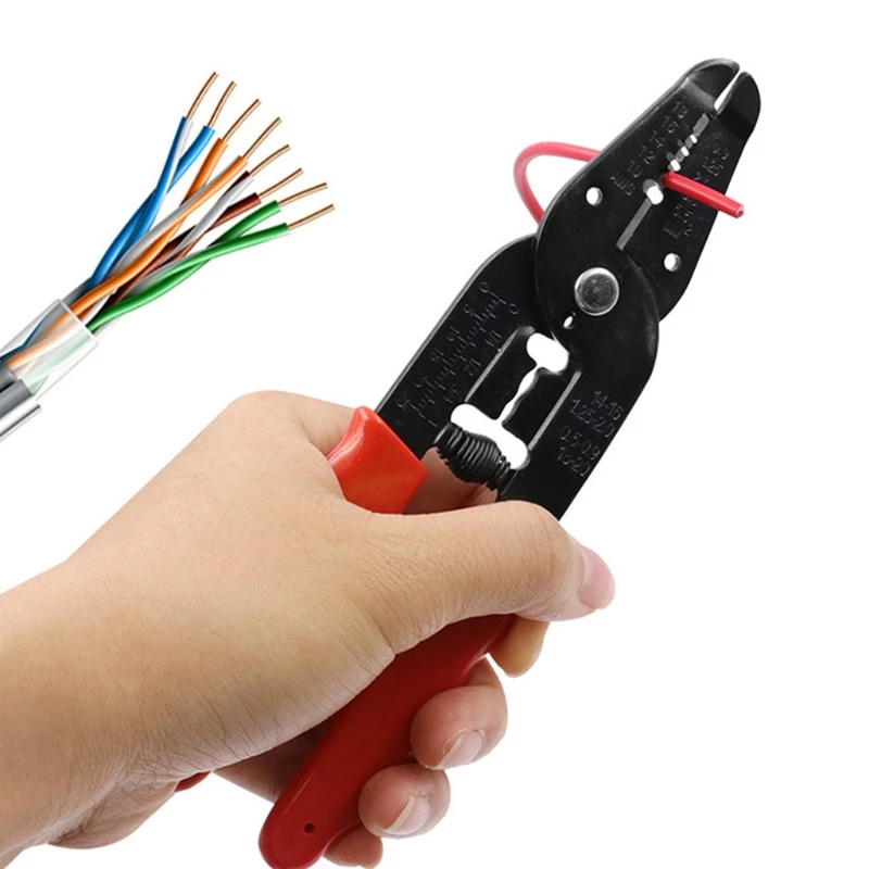 Multifunctional Electrician Pliers Wire Stripper Cable Cutter Crimper Terminal Crimping Thread Cutting Hand Tool
Multifunctional Electrician Pliers Wire Stripper Cable Cutter Crimper Terminal Crimping Thread Cutting Hand Tool