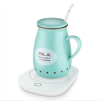Smart Heating Coffee Mugs Intelligent Thermostat Cup Home Office Stable 55 Degrees Cup Warmer Milk Mug Automatic Heating Base US
Smart Heating Coffee Mugs Intelligent Thermostat Cup Home Office Stable 55 Degrees Cup Warmer Milk Mug Automatic Heating Base US