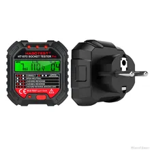 Socket Outlets Tester Circuit Polarity Voltage Detector Breaker Finder Home Electrician Socket Tester
Socket Outlets Tester Circuit Polarity Voltage Detector Breaker Finder Home Electrician Socket Tester