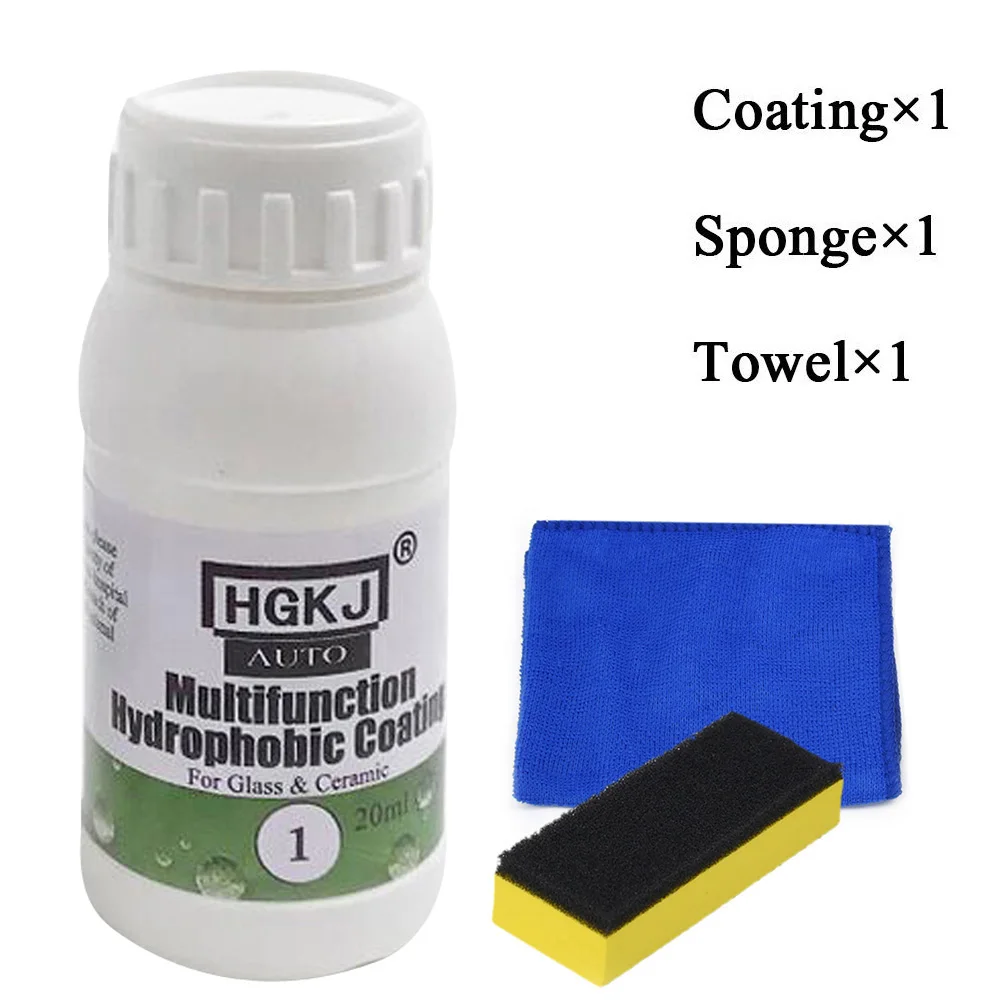 20ml Car Glass Nano Hydrophobic Coating Waterproof Agent Spray +Sponge liquid Kit For Auto Glass Nano Hydrophobic Coating Water
20ml Car Glass Nano Hydrophobic Coating Waterproof Agent Spray +Sponge liquid Kit For Auto Glass Nano Hydrophobic Coating Water