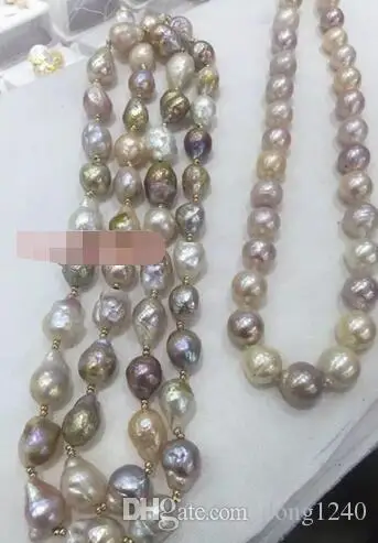 Free Shipping >>>> Natural noble jewelry 12-14mm baroque pearl keshi 925 silver necklace
Free Shipping >>>> Natural noble jewelry 12-14mm baroque pearl keshi 925 silver necklace