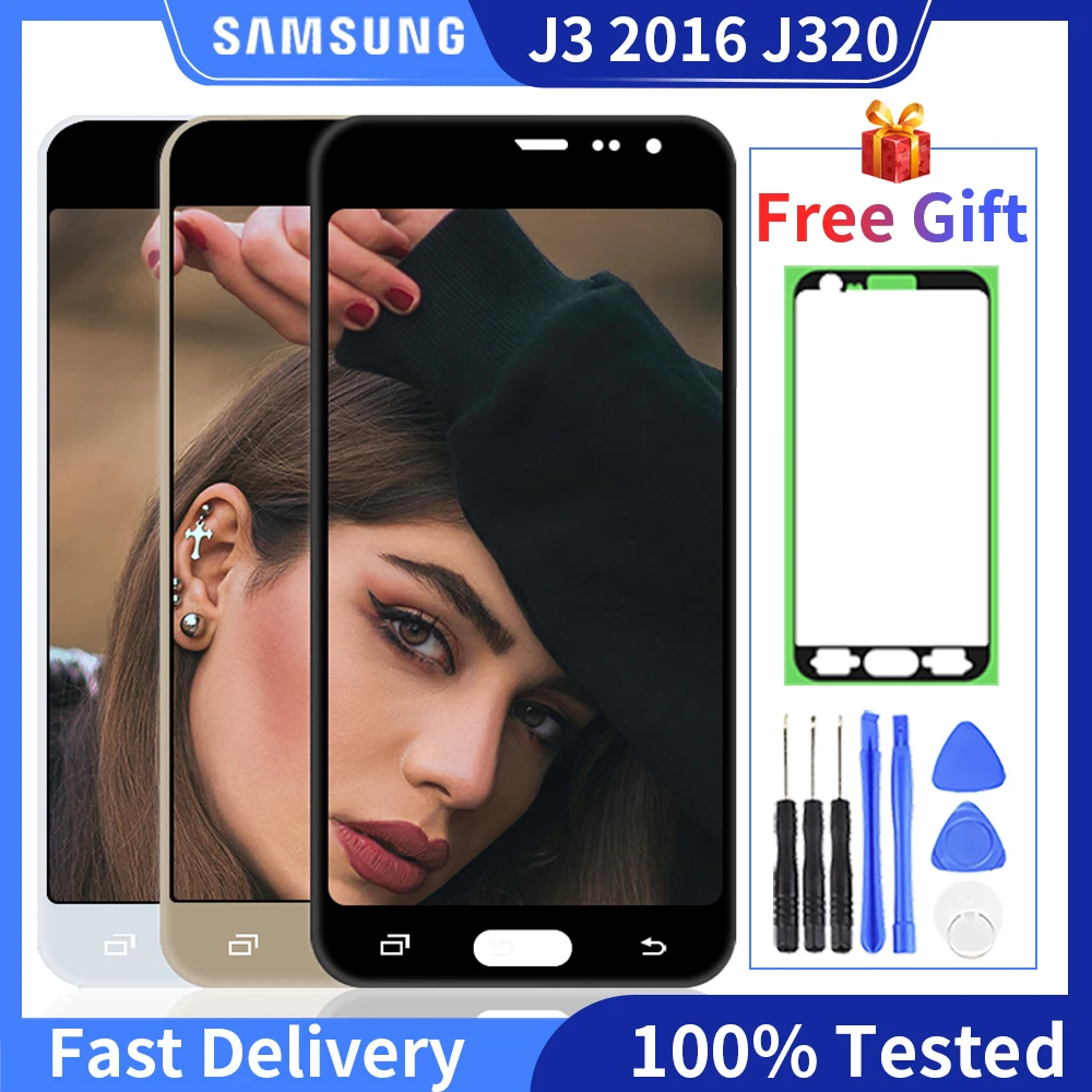 100% tested LCD for Samsung Galaxy J3 2016 Display J320 J320F J320FN LCD Touch Screen Digitizer Assembly for J3 2016 LCD Replace
100% tested LCD for Samsung Galaxy J3 2016 Display J320 J320F J320FN LCD Touch Screen Digitizer Assembly for J3 2016 LCD Replace