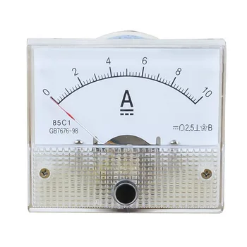 New 1PC DC Plastic Analog Pointer Ammeter Ampere Meter Amp Panel 1A 2A 3A 5A 10A 20A 50A 100A Mechanical Current Meters 64*56mm
New 1PC DC Plastic Analog Pointer Ammeter Ampere Meter Amp Panel 1A 2A 3A 5A 10A 20A 50A 100A Mechanical Current Meters 64*56mm