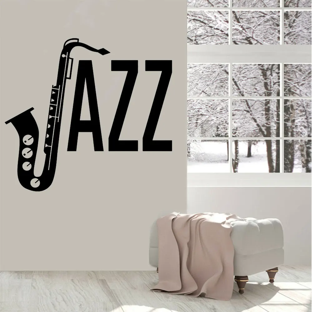 Music Art Jazz Sign Musical Bedroom Wall Sticker Music Room Decoration Decals Kids Room Wall Mural CX1132
Music Art Jazz Sign Musical Bedroom Wall Sticker Music Room Decoration Decals Kids Room Wall Mural CX1132