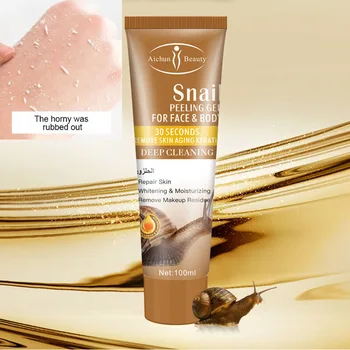 Peeling Gel For Face And Body Snail Exfoliator Gel Deep Cleansing Moisturize Skin Care Reduce Fine Lines 
Peeling Gel For Face And Body Snail Exfoliator Gel Deep Cleansing Moisturize Skin Care Reduce Fine Lines