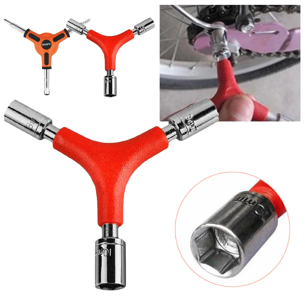 Dropship Type Spanner Bike Tools Trigeminal Hex Spoke Wrench Cycling 3 Way Steel Hex Allen Bicycle Wrench Repair Tool
Dropship Type Spanner Bike Tools Trigeminal Hex Spoke Wrench Cycling 3 Way Steel Hex Allen Bicycle Wrench Repair Tool