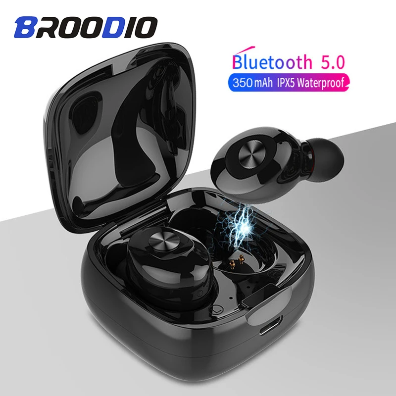 TWS Bluetooth 5.0 Headphone 3D Stereo Sports Wireless Earphones HIFI Sound Noise Cancelling Earphone Handsfree With Dual MIC
TWS Bluetooth 5.0 Headphone 3D Stereo Sports Wireless Earphones HIFI Sound Noise Cancelling Earphone Handsfree With Dual MIC