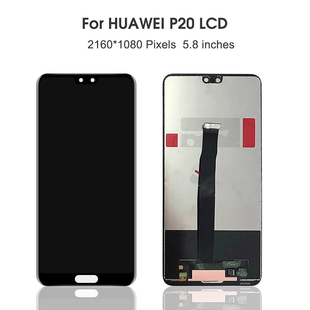 5.8" For Huawei P20 LCD Display EML-AL00 Touch Screen Digitizer Assembly With Frame Replacement Original P 20 LCD EML-AL00 LCD
5.8" For Huawei P20 LCD Display EML-AL00 Touch Screen Digitizer Assembly With Frame Replacement Original P 20 LCD EML-AL00 LCD