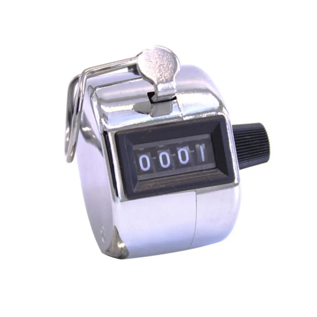 Metal 4 Digit Manual Mechanical Counter Palm Counters Hand Clicker Tally Counter Training Timer Children's Educational Toys
Metal 4 Digit Manual Mechanical Counter Palm Counters Hand Clicker Tally Counter Training Timer Children's Educational Toys