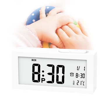 Creative multi-function electronic intelligent light control induction alarm clock LED digital displayfor Home Office decoration
Creative multi-function electronic intelligent light control induction alarm clock LED digital displayfor Home Office decoration