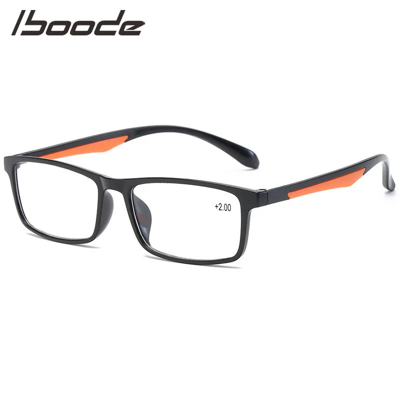 IBOODE TR90 Reading Glasses Women Men Square Presbyopic Eyeglasses Female Male Hyperopia Eyewear Optics Magnifying Spectacles
IBOODE TR90 Reading Glasses Women Men Square Presbyopic Eyeglasses Female Male Hyperopia Eyewear Optics Magnifying Spectacles