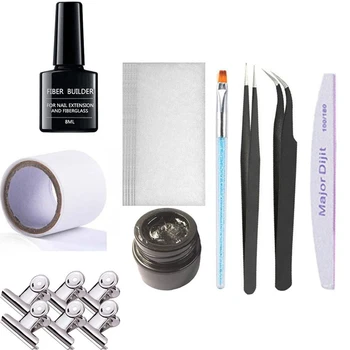 14Pcs/Set Nail Extension Fiberglass Gel Nail File UV Pen Clamps Set Nail Forms Salon Tool
14Pcs/Set Nail Extension Fiberglass Gel Nail File UV Pen Clamps Set Nail Forms Salon Tool