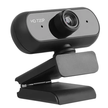 720P HD Webcam Built-in Microphone Widescreen Video Work Home Accessories USB Web Camera for Laptop Desktop Computer
720P HD Webcam Built-in Microphone Widescreen Video Work Home Accessories USB Web Camera for Laptop Desktop Computer