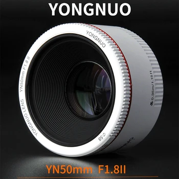 YONGNUO YN50mm F1.8 II Lens Standard Prime Lens Large Aperture Auto Focus Camera Lens for Canon EOS 70D 5D2 5D3 600D DSLR Camera
YONGNUO YN50mm F1.8 II Lens Standard Prime Lens Large Aperture Auto Focus Camera Lens for Canon EOS 70D 5D2 5D3 600D DSLR Camera