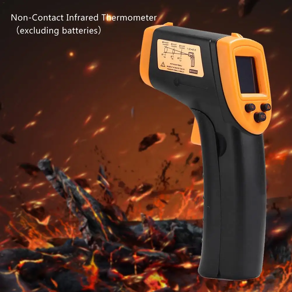 Temperature measuring instrument Intelligent Sensor Digital Infrared Meter with Contactless Laser Temperature Pistol Pyrometer
Temperature measuring instrument Intelligent Sensor Digital Infrared Meter with Contactless Laser Temperature Pistol Pyrometer
