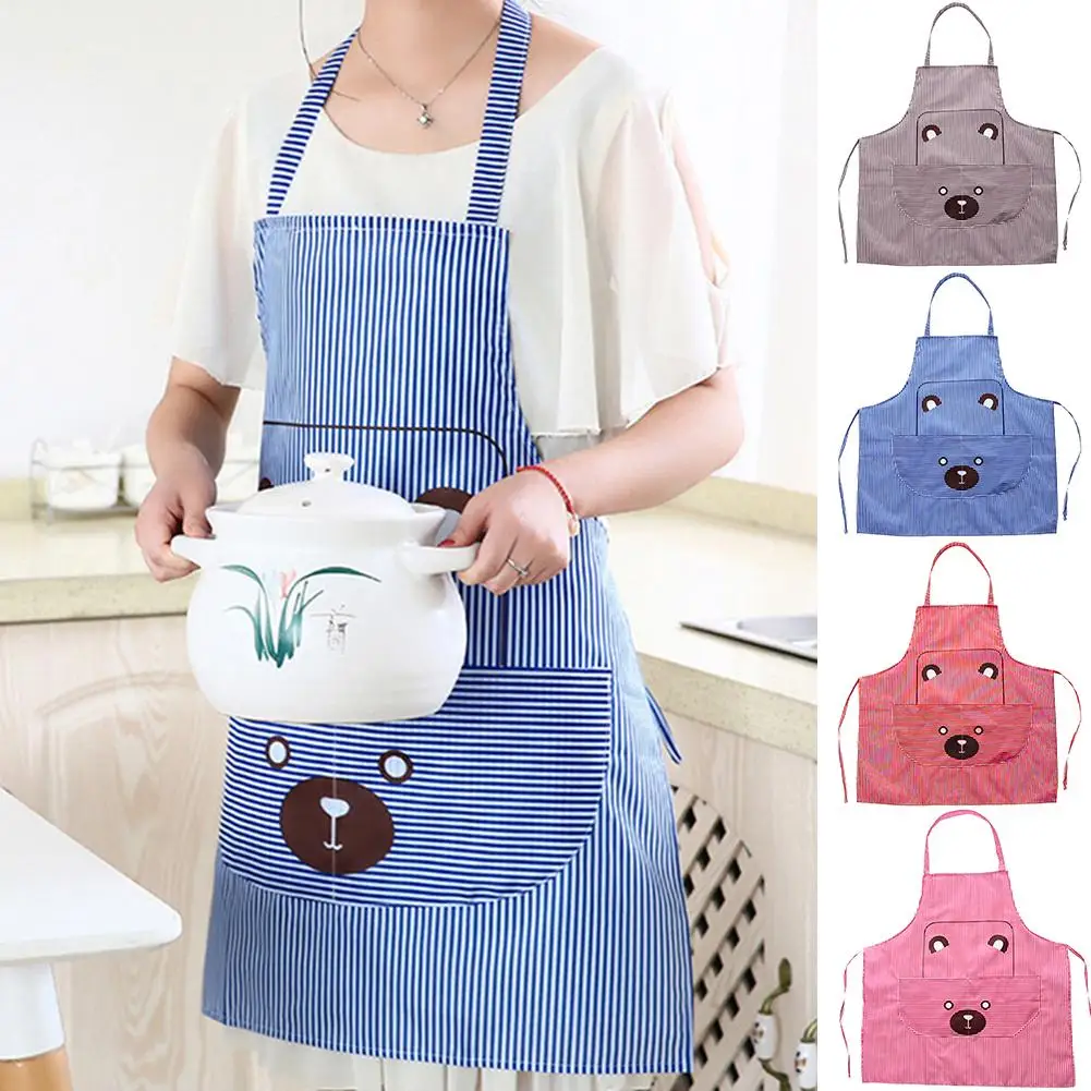 Cute Bear Design Sleeveless Kitchen Cooking Restaurant Apron Cover with Pocket Household Cooking Baking Aprons Gadgets New
Cute Bear Design Sleeveless Kitchen Cooking Restaurant Apron Cover with Pocket Household Cooking Baking Aprons Gadgets New