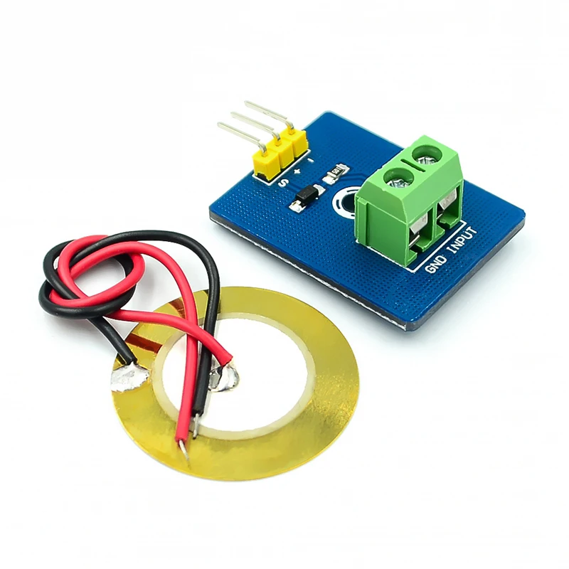 DIY KIT 3.3V/5V Ceramic Piezo Vibration Sensor Module Analog Controller Electronic Components Supplies Sensor for Arduino UNO R3
DIY KIT 3.3V/5V Ceramic Piezo Vibration Sensor Module Analog Controller Electronic Components Supplies Sensor for Arduino UNO R3