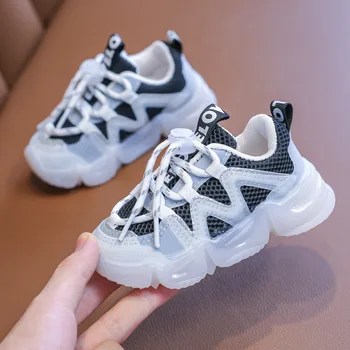 Kids Shoes Casual Sport Sneakers Children Breathable Mesh Flat Child Running Shoes Boys Girls Walking Trainers Chaussures Enfant 
Kids Shoes Casual Sport Sneakers Children Breathable Mesh Flat Child Running Shoes Boys Girls Walking Trainers Chaussures Enfant