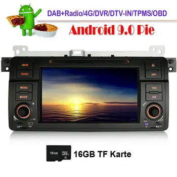 7"Android 9.0 Bluetooth Car Multimedia Player DAB+DVD WIFI Auto Radio Stereo GPS SAT NAVI for BMW 3 Series E46 M3 Rover 75 MG ZT 
7"Android 9.0 Bluetooth Car Multimedia Player DAB+DVD WIFI Auto Radio Stereo GPS SAT NAVI for BMW 3 Series E46 M3 Rover 75 MG ZT