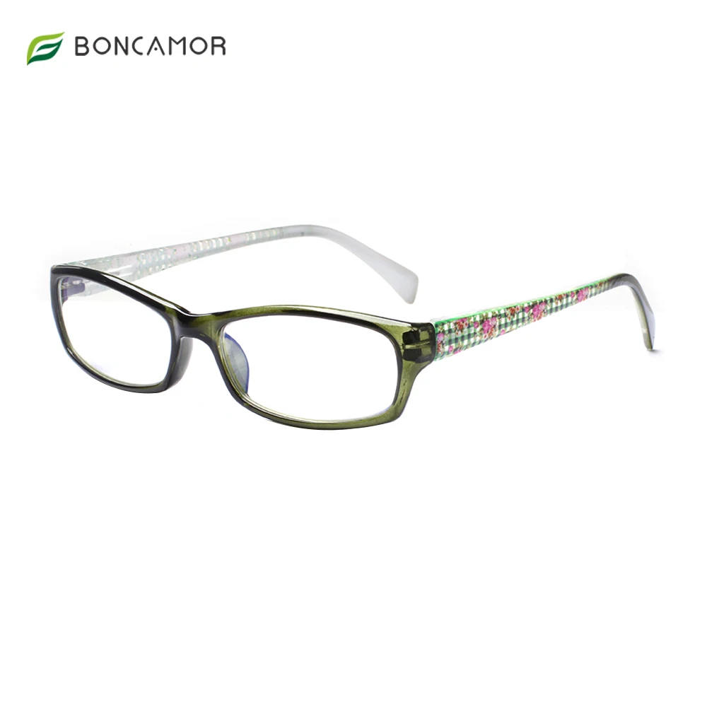 BONCAMOR Ladies Printed Rectangular Reading Glasses With Spring Hinge Design Reading Mirror (5 Colors Available) Frame Material
BONCAMOR Ladies Printed Rectangular Reading Glasses With Spring Hinge Design Reading Mirror (5 Colors Available) Frame Material