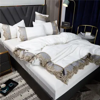 Net red rubber fiber four-piece Bed sheet bed skirt silky nude sleeping European silk bedspread millet wallpaper Kitchen fixture
Net red rubber fiber four-piece Bed sheet bed skirt silky nude sleeping European silk bedspread millet wallpaper Kitchen fixture