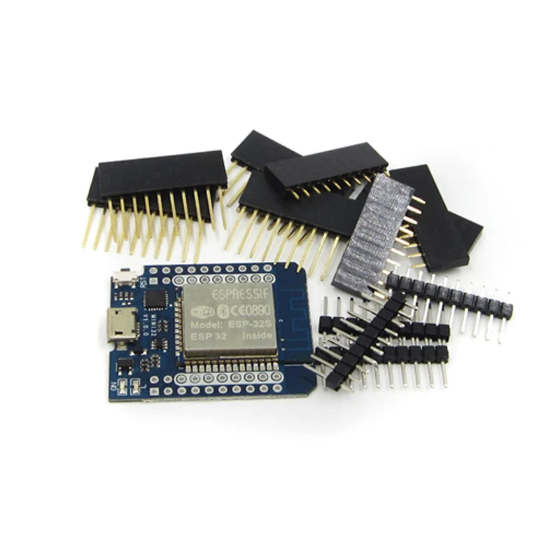 Для Wemos D1 ESP32 ESP-32S беспроводной WiFi Bluetooth BLE для Mini Esp8266 CP2104 модуль с контактами |