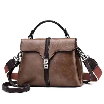 Vintage Crossbody Bags for Women 2020 Pu Leather Ladies Messenger Shoulder Bags Luxury Handbags Women Bags Designer Bolso Mujer 
Vintage Crossbody Bags for Women 2020 Pu Leather Ladies Messenger Shoulder Bags Luxury Handbags Women Bags Designer Bolso Mujer