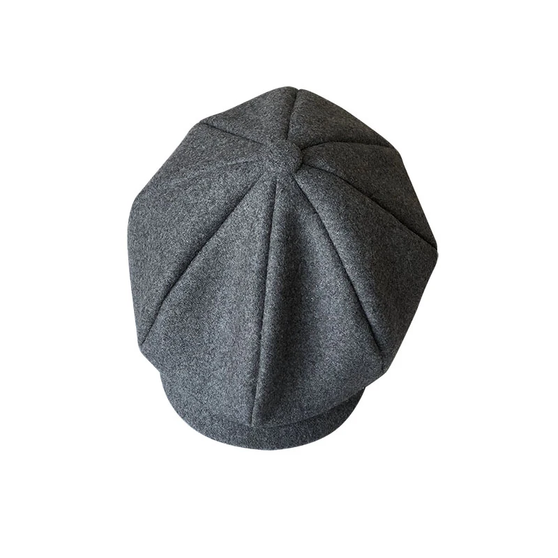New Brand Women Gray British Gatsby Cap Autumn Winter Wool Newsboy Caps Men Gray Flat Caps Top Grade Beret BLM301
New Brand Women Gray British Gatsby Cap Autumn Winter Wool Newsboy Caps Men Gray Flat Caps Top Grade Beret BLM301