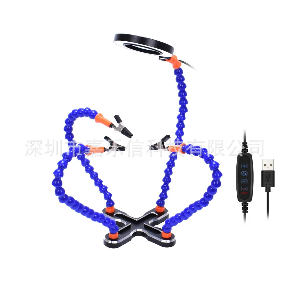 Magnifying Glass LED Light Cross Base Auxiliary Welding Machine USB Interface Feature Model Airplane Maintenance Operation Platf
Magnifying Glass LED Light Cross Base Auxiliary Welding Machine USB Interface Feature Model Airplane Maintenance Operation Platf