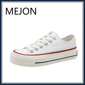Fashion Women shoes 2020 new white lace-up canvas shoes female spring and summer casual shoes woman students Men sneakers Plus
Fashion Women shoes 2020 new white lace-up canvas shoes female spring and summer casual shoes woman students Men sneakers Plus