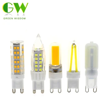 G9 LED Lamp 3W 4W Mini LED Bulb AC220V Corn Bulbs SMD2835 Spotlight for Chandelier Replace Halogen Lamps High Quality 6pcs/lot 
G9 LED Lamp 3W 4W Mini LED Bulb AC220V Corn Bulbs SMD2835 Spotlight for Chandelier Replace Halogen Lamps High Quality 6pcs/lot