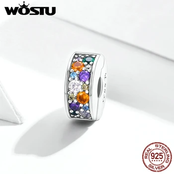 WOSTU Sterling Silver 925 Colorful Garden CZ Beads for Women Jewelry Making Charm fit Original Bracelet DIY Bijoux DXC1609
WOSTU Sterling Silver 925 Colorful Garden CZ Beads for Women Jewelry Making Charm fit Original Bracelet DIY Bijoux DXC1609