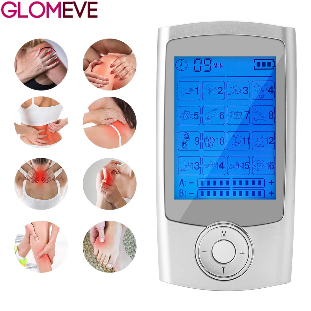 Muscle Therapy Stimulation Ten Unit 16 Modes-Electric Massage Pain Relief Adjustable Lightweight LCD Display Silver Grey Compact
Muscle Therapy Stimulation Ten Unit 16 Modes-Electric Massage Pain Relief Adjustable Lightweight LCD Display Silver Grey Compact