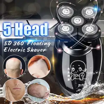 USB Rechargeable Men Washable Five Floating Heads Shavers Hair Clipper Nose Ear Hair Trimmer Shaving Beard Machine With Brush
USB Rechargeable Men Washable Five Floating Heads Shavers Hair Clipper Nose Ear Hair Trimmer Shaving Beard Machine With Brush