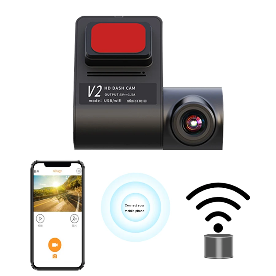 Karadar Car Dashcam 1080P Video Recorder Loop Recording 170° Wifi Connection USB GPS ADAS Car DVR 24H Parking Car Dash Camera
Karadar Car Dashcam 1080P Video Recorder Loop Recording 170° Wifi Connection USB GPS ADAS Car DVR 24H Parking Car Dash Camera