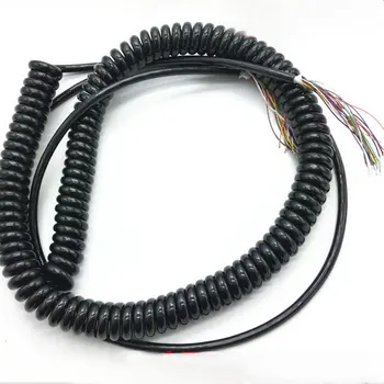 Wholesale 12 15 19 21 26 Cores Spring Spiral Cable Coiled Cable for CNC Handheld Encoder Manual Pulse Generator MPG
Wholesale 12 15 19 21 26 Cores Spring Spiral Cable Coiled Cable for CNC Handheld Encoder Manual Pulse Generator MPG