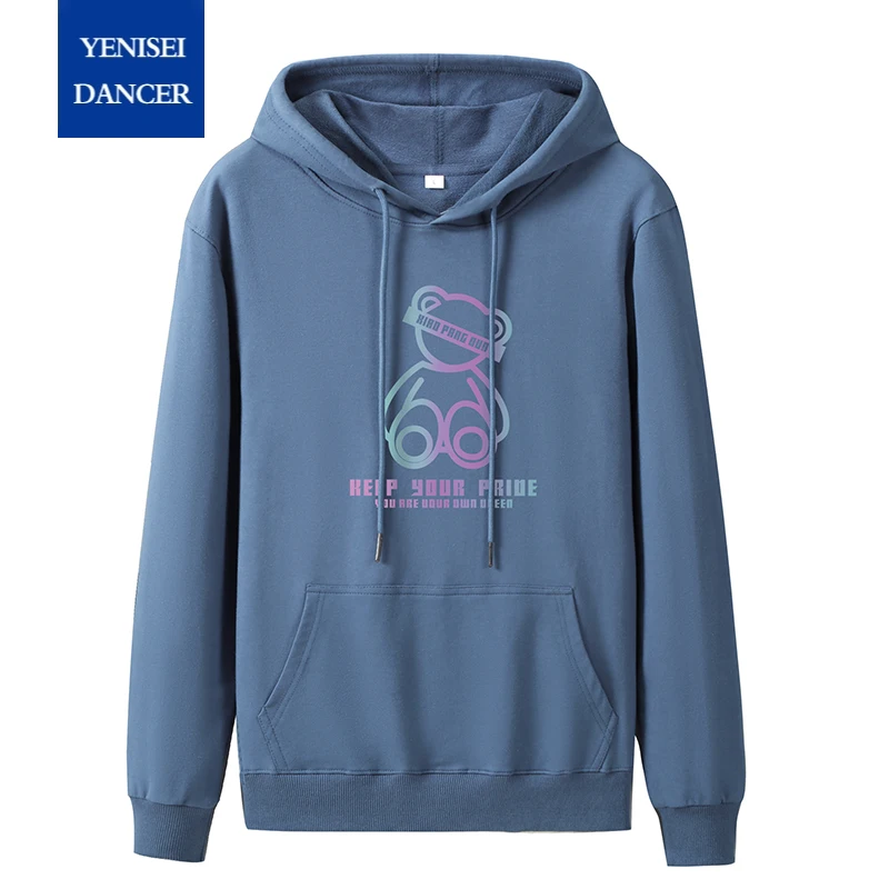 

2021 New Brand Hooded Sweatshirt Printed 100% Cotton Hooded Sweatshirt