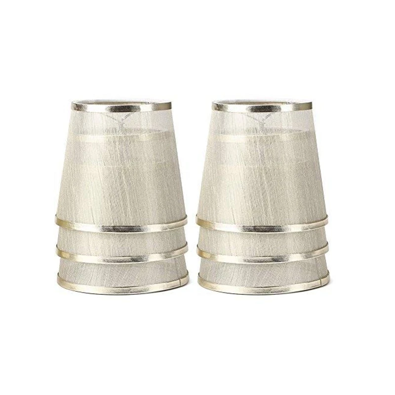 Yarn Net Transparent Lamp Shade Screw Gauze Chandelier Fabric Lamp Shade Chandelier Accessories Suitable for E14 Screw Chandelie
Yarn Net Transparent Lamp Shade Screw Gauze Chandelier Fabric Lamp Shade Chandelier Accessories Suitable for E14 Screw Chandelie