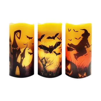 3pcs Halloween LED Candles Battery Operated With 6 Hour Timer LED Candle Lights For Christmas Halloween Home Decoration
3pcs Halloween LED Candles Battery Operated With 6 Hour Timer LED Candle Lights For Christmas Halloween Home Decoration