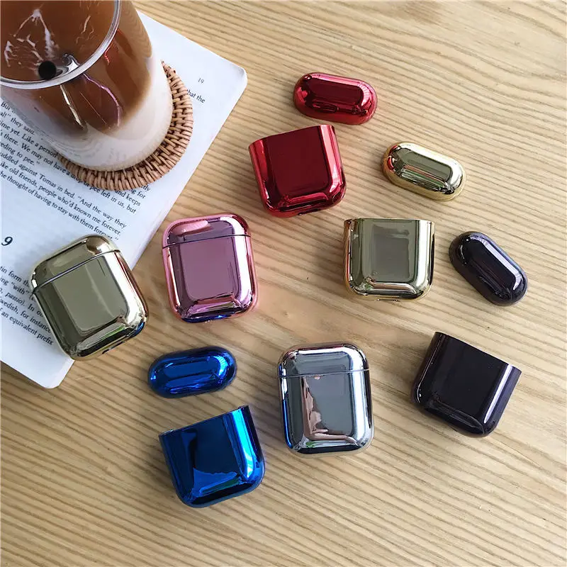 plating pc Earphone Case For Airpods 2 Air pods Color Hard PC Cases For AirPods Case Protective Cover Wireless Earphone Case
plating pc Earphone Case For Airpods 2 Air pods Color Hard PC Cases For AirPods Case Protective Cover Wireless Earphone Case