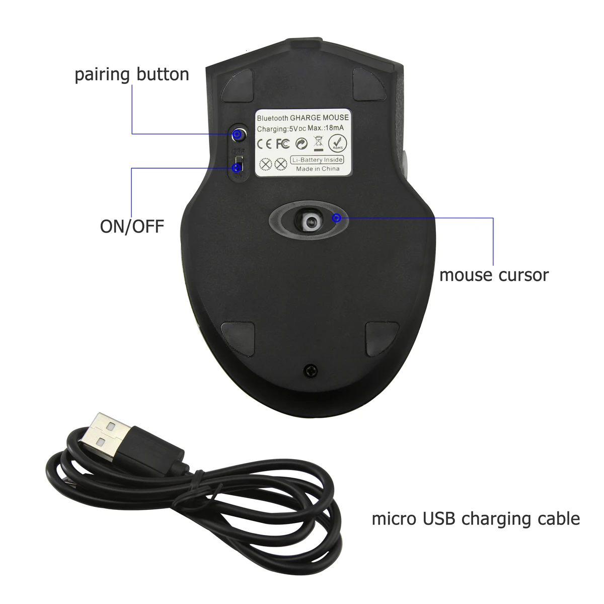 1600dpi optical mouse